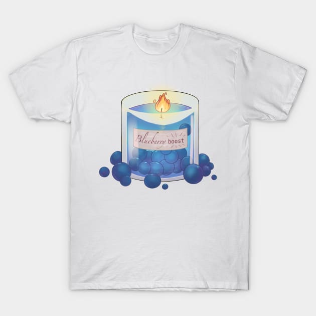 Blueberry vitamin boost candle T-Shirt by Itsacuteart